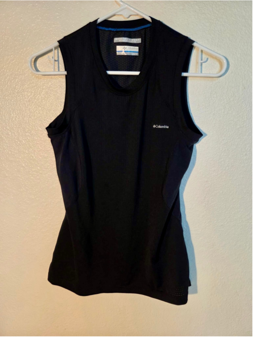 Columbia Women’s Omni-Wick EVAP Fitted Running Tank Top Black Size XS W-209